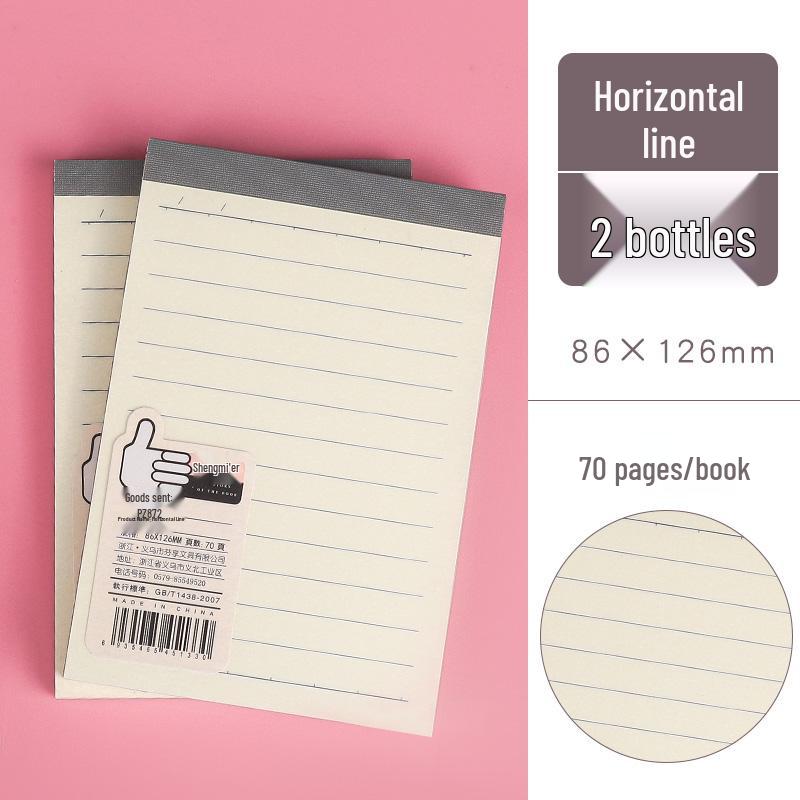 

Mini Portable Lined Notebook - Pocket-Sized for Students