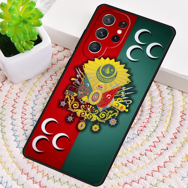 Osmanisches Reich Wappen weiche Silikon Handyhülle für Samsung Galaxy note 10 pro S26 S25 S24 S23 S22 S21 Plus Ultra Hülle