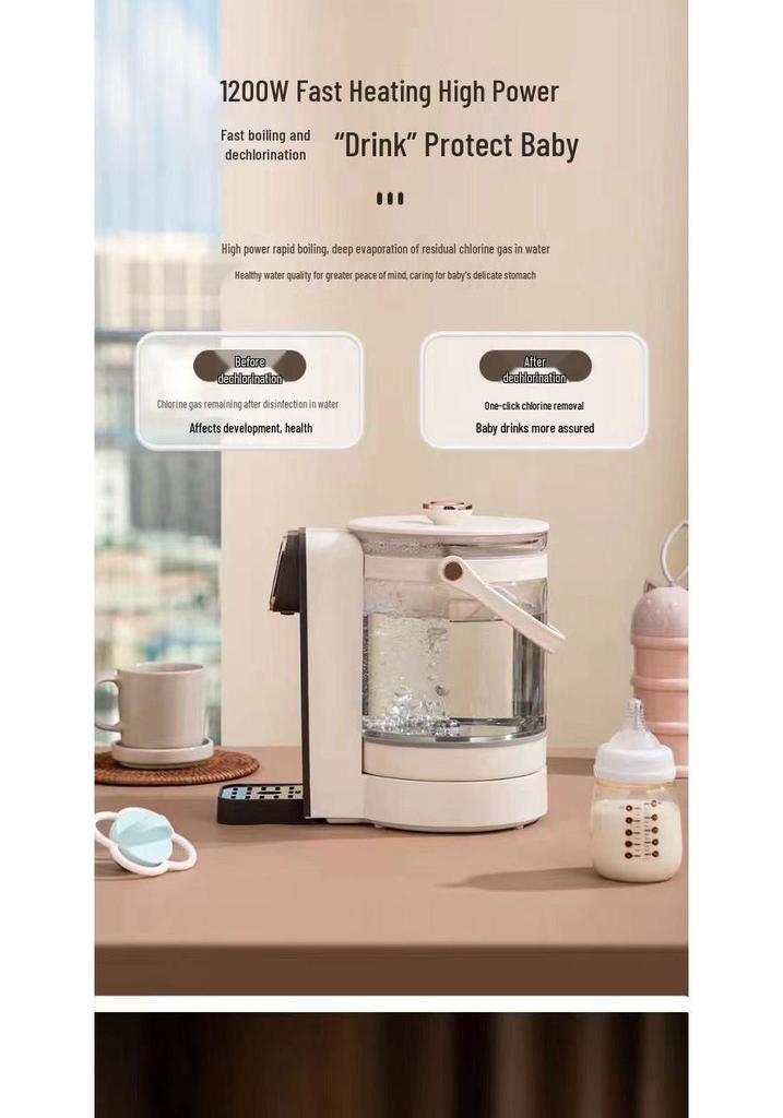 Split Thermostatic Water Dispenser & Baby Formula Maker - Precise Milk Mixing & Temperature Control for Home