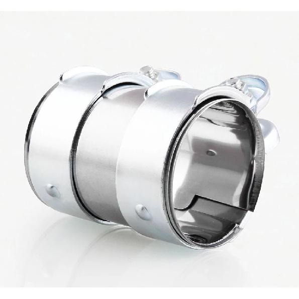 Stainless Steel High Quality Exhaust Tube Pipe Joiner Sleeve Clamp Connector Exhaust Tube Pipe Connector Length 95mm