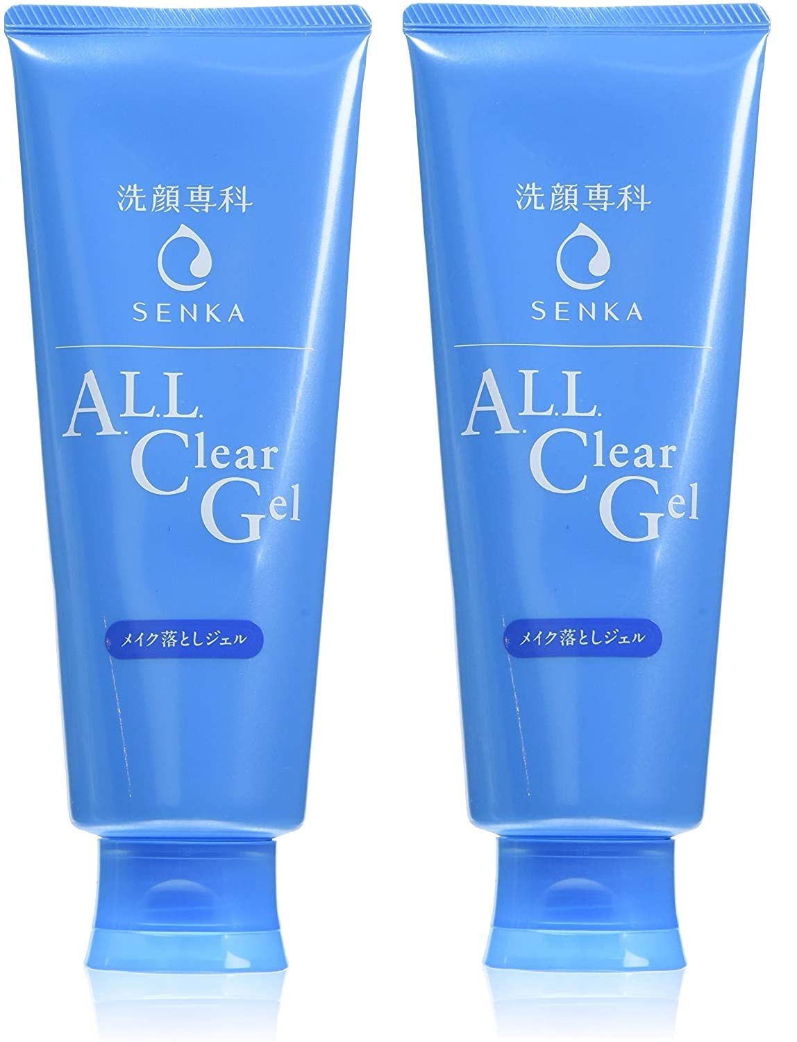 

[Bulk Purchase] Senkan Senka All Clear Gel Makeup Remover Gel Cleansing Set, 160g x 2