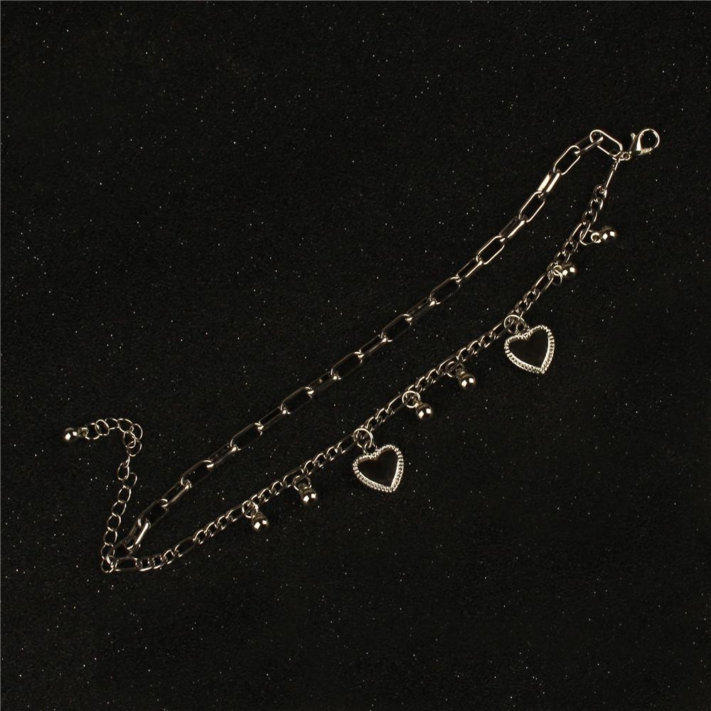 Harajuku & Hip-Hop Style Double-Layer Love Bracelet for Women