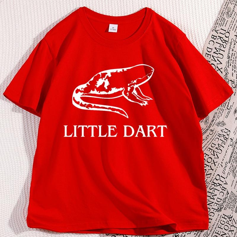 

Funny Little Dart Frog Tshirt for Men Women Casual T Shirts Cotton Short Sleeve Round Neck Tshirt Pullover Oversized Clothes S