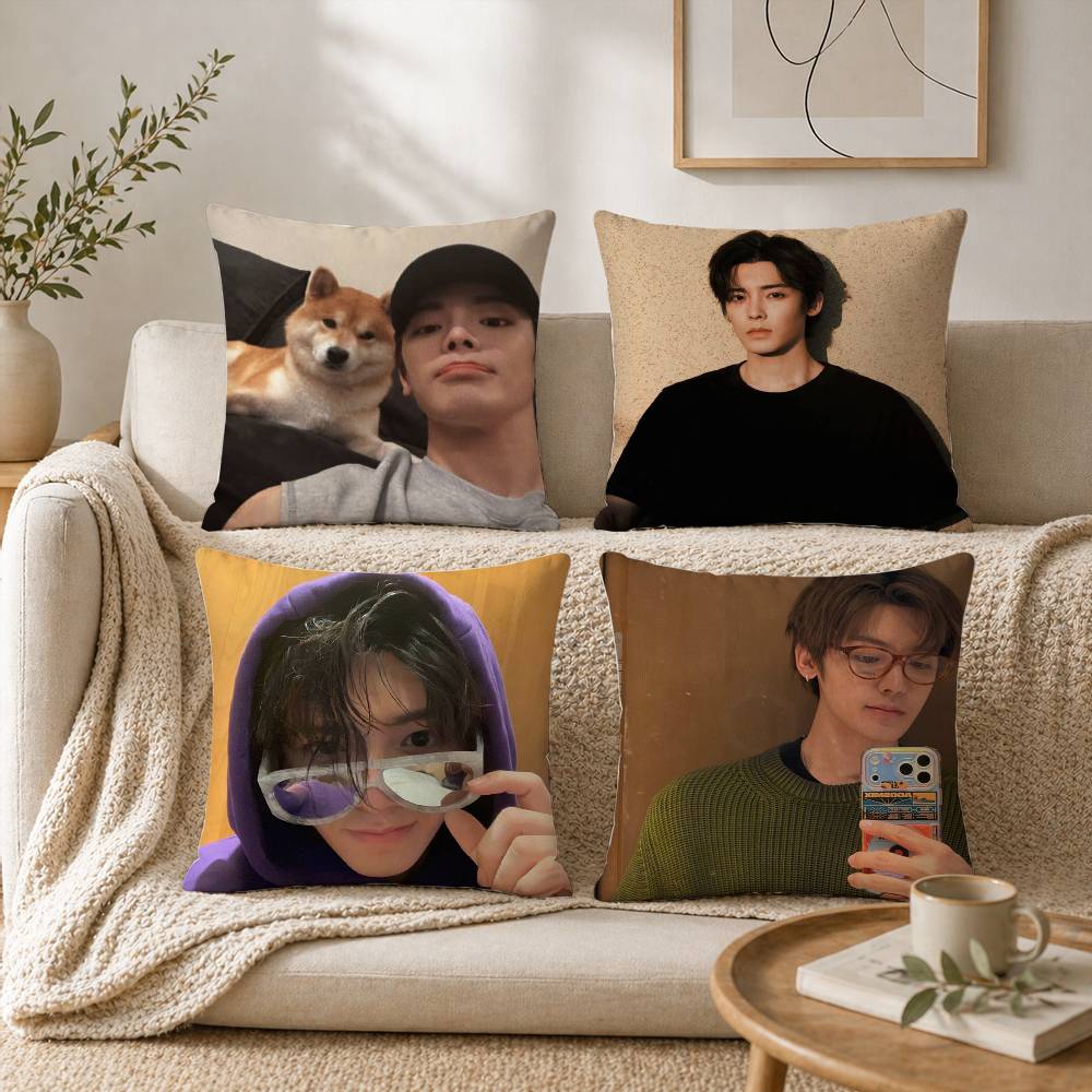 Neo Hou Minghao Pillow Case for Sofa Living Room Home Office Decor Protective Cover