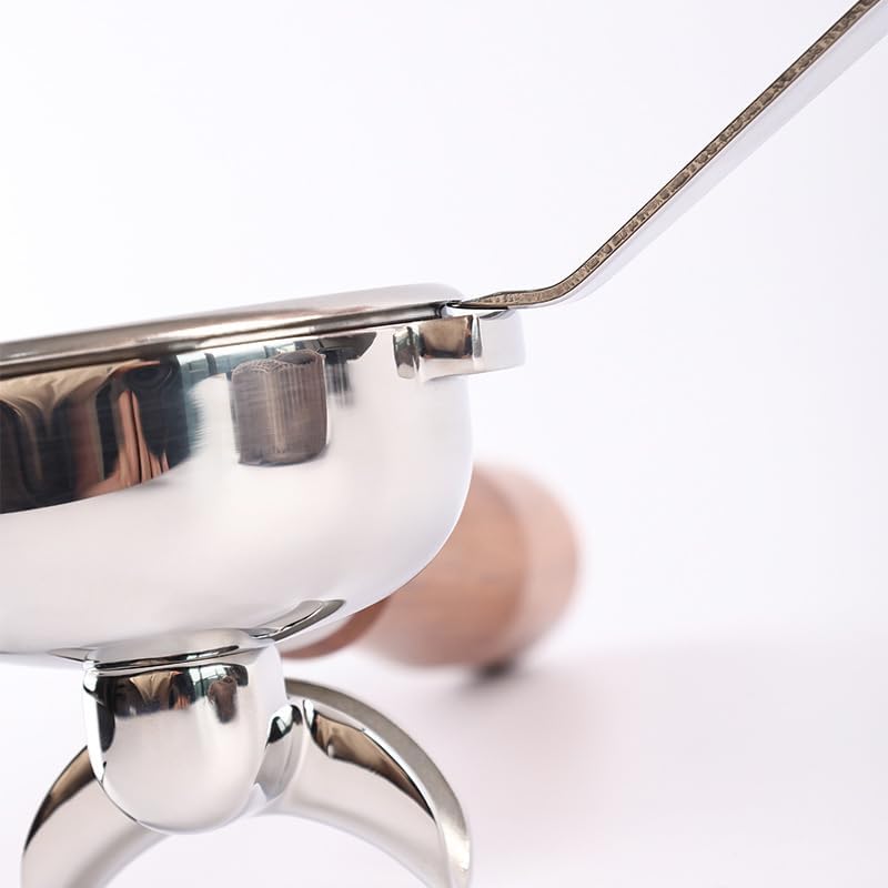 Portafilter Basket Removal Tool | Stainless Steel Coffee Filter Basket Remover | Espresso Cleaning Accessories