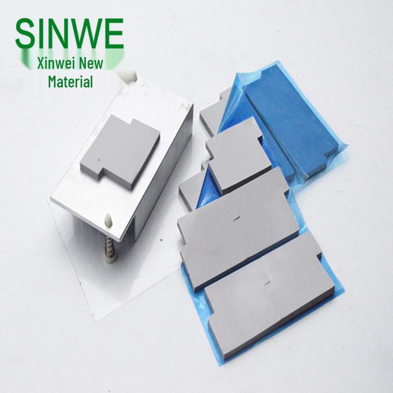 High Thermal Conductivity Silicone Pad for Graphics Card and CPU Cooling