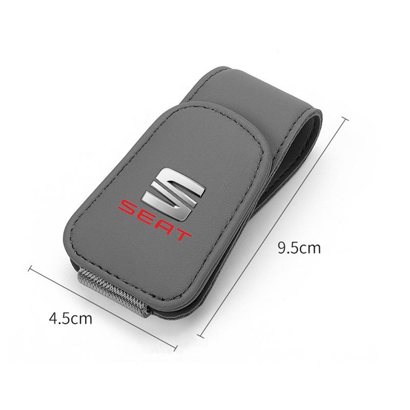Car Glasses Clip Multifunction Sun Visor Eyeglasses Clip For Seat Leon 5f Ibiza 6l 6j Leon 1p Cushion Altea Xl Car Accessories vwx056