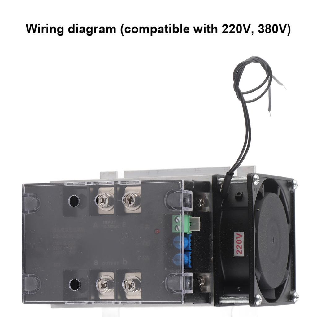 Softstart-Controller Industriesteuerungszubehör Aluminiumboden für Einzel- und Zweiphasen