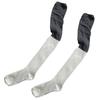 1 Pair Ruffle Thigh High Socks Tube Frilly Socks Long Tube Socks for Girl Over Knee Stockings Princess Style Dress Socks