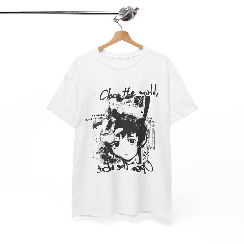 

Serial Experiments Lain TShirt Japanese Shirt Anime Merch Otaku Unisex Tee Unisex T-Shirt XXL