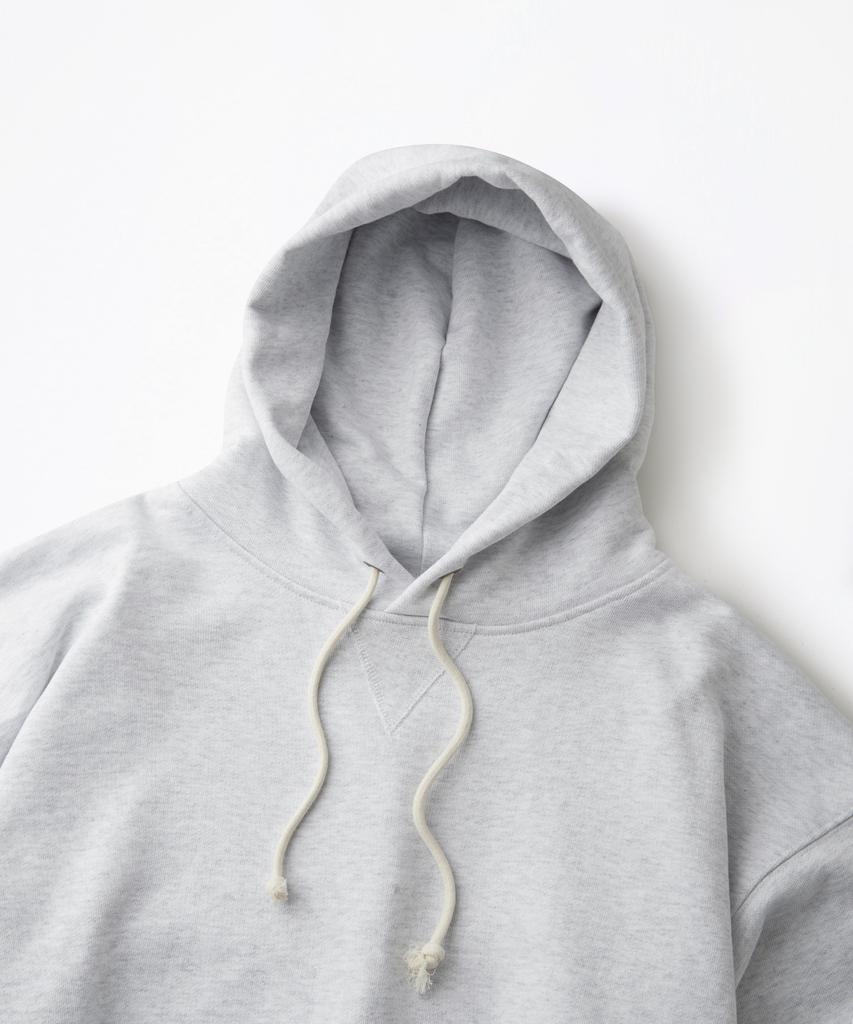 Authentic Comfort Hood Sweat_1%Melange Gray