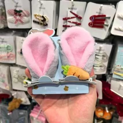 Cute Judy Rabbit Police Officer Plush Hat Hairpin For Kids And Adults, Hairpin And Hairband Decor For Kidsations