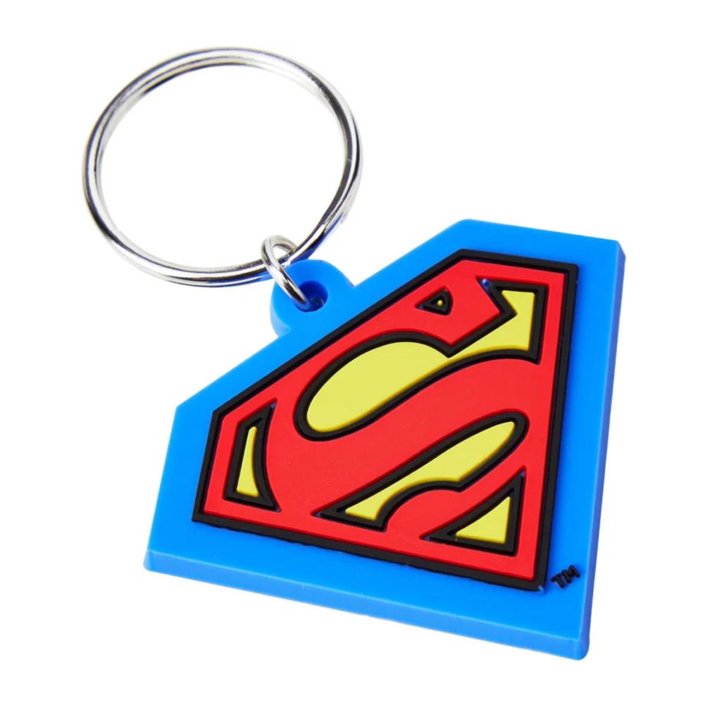 SUPERMAN Logo Keyring