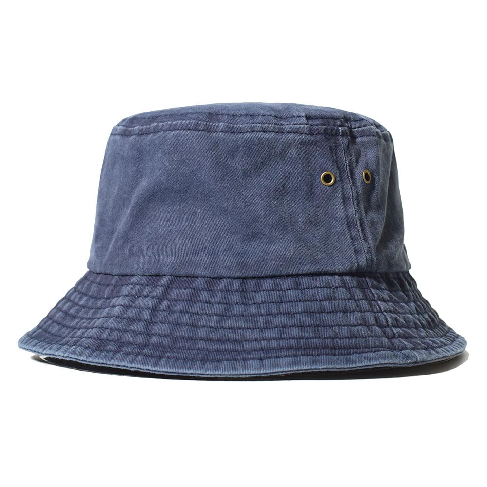 100% Washed Cotton Soft Bucket Hat Unisex Summer Travel Beach Sun Hat Outdoor Fisherman’s Hat Casual Hiking Cap