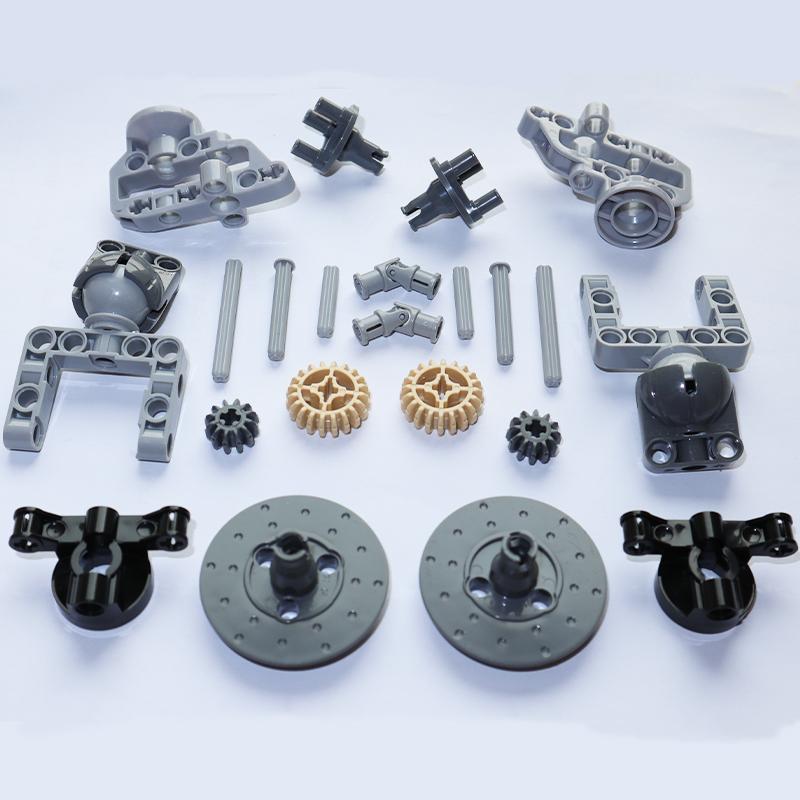 Non-Toxic Suspension Steering Hub Portal Axle Housing Drive Combination Moc Building Block Bricks Technical Parts 92906 32494 92909 35189