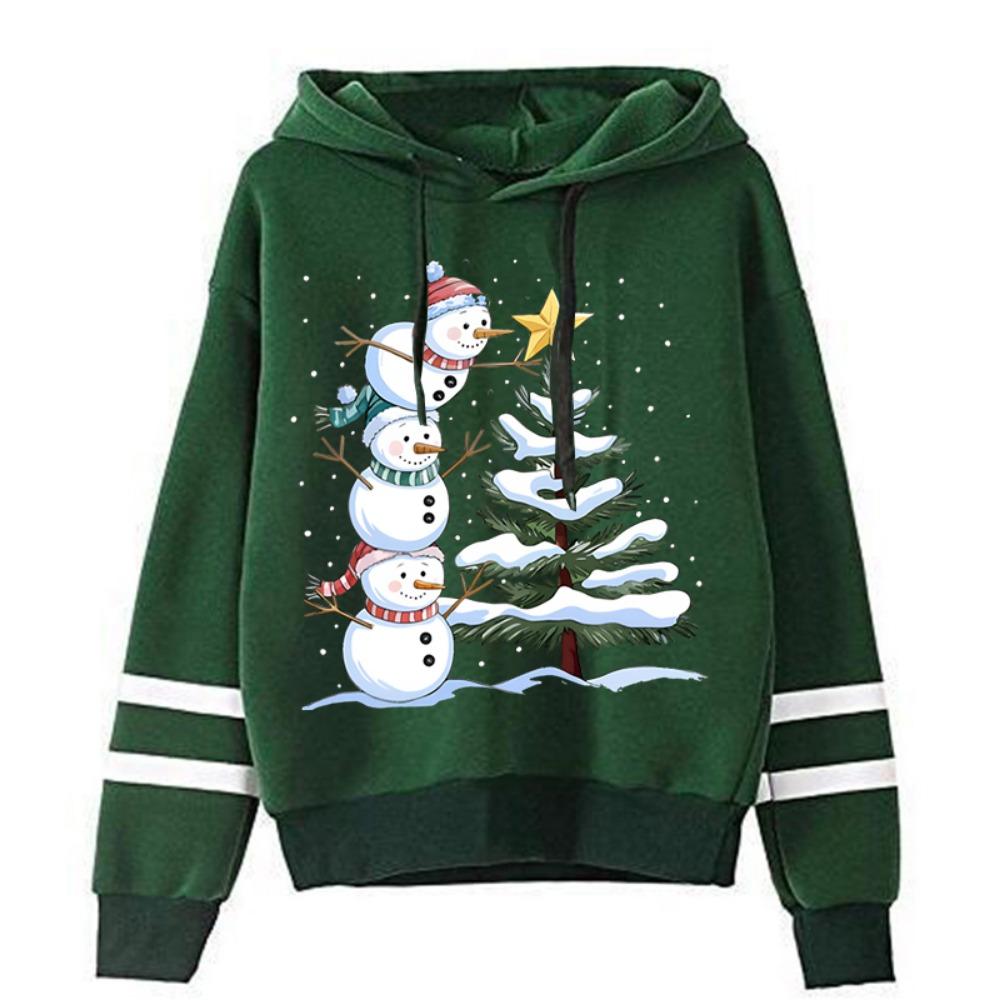 3D Funny Santa Clause Printed Men's Hoodies Loose Long Sleeve Hooded Sweatshirts Autumn Kids Christmas Festival Party Clothing