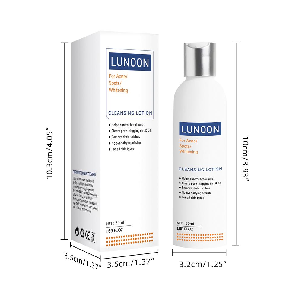 Whitening Freckle Removing Facial Cleanser Fade Dark Anti-Acne Cleansing Skin Brighten Spots Mo J6Y9