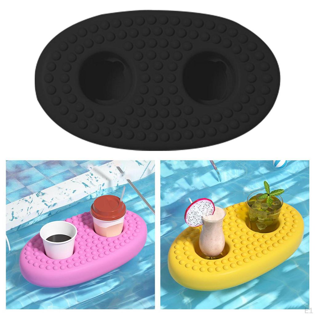 Cup Pad Coasters Bath Toys Inflatable Tray Bucket Beach Party Swimming Relaxation Beer Bottle Kids