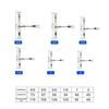 5pcs Luminous Bead Fishing Swivels 5pcs Sea Fishing Connector  Saltwater Fishing