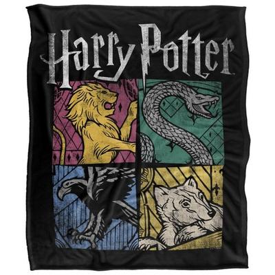 Hogwarts Houses Soft Touch Blanket