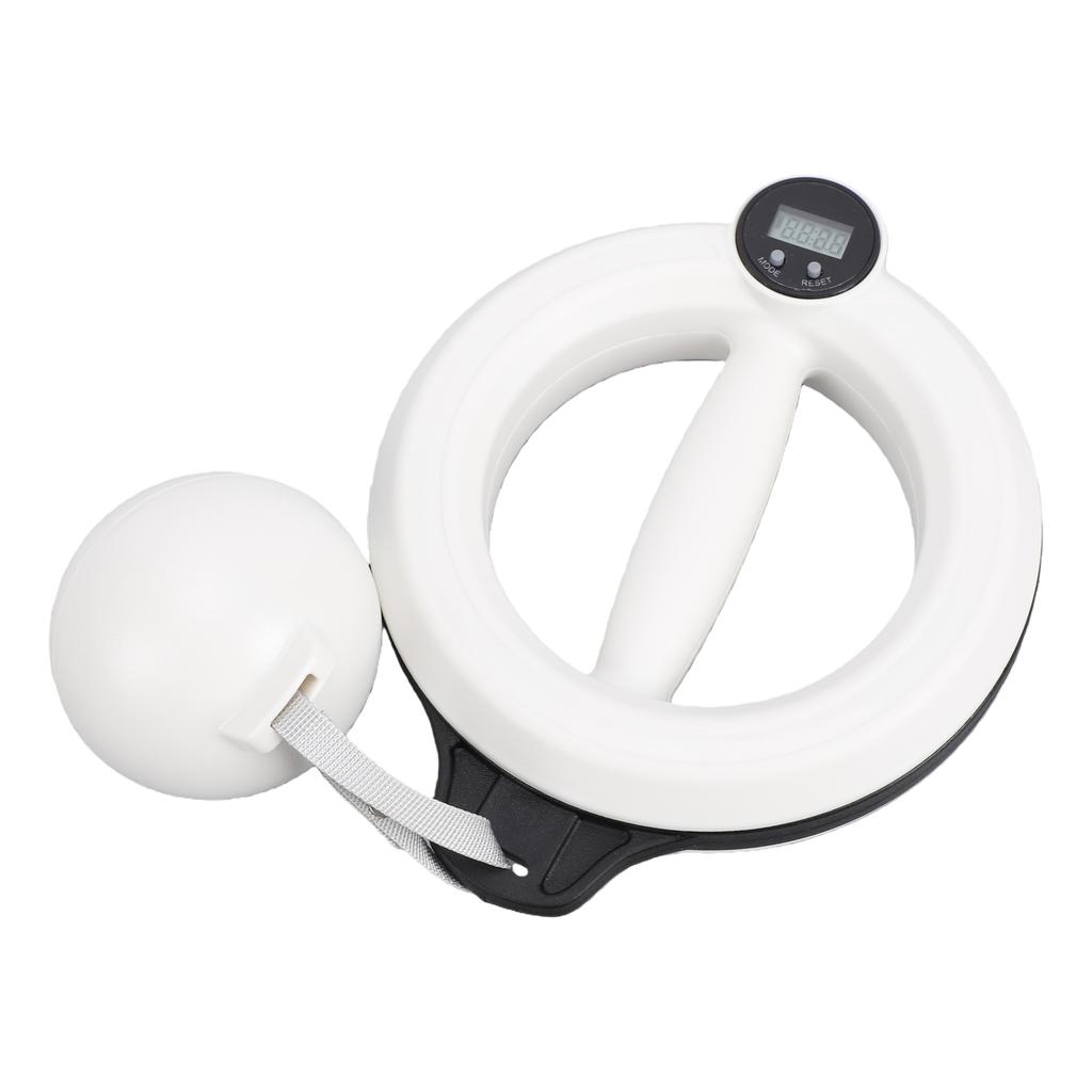 Arm Hoop 360 Rotation Three Tracking Modes Portable Hand Crank Arm Hoop for Women Men Intelligent Display