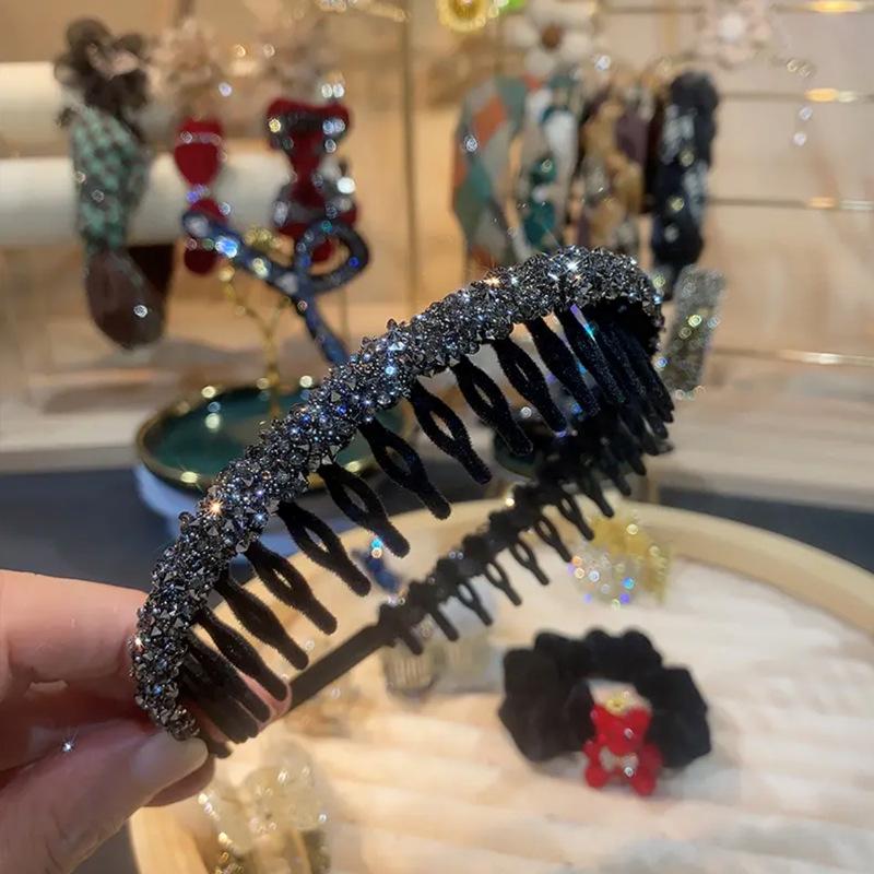 

Жіноча корейська нековзна пов язка на голову для вмивання обличчя та макіяжу