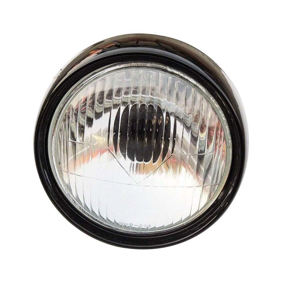 

Tuk Tuk Front Headlight 130mm with 12V Bulb – Bajaj chetak Rickshaw 2-Stroke Replacement Bulb 12 V