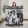 Backstreets Boys Blankets Flannel All Season 90s Music BSB Portable Super Warm Throw Blanket for Sofa Outdoor Bedding Throws