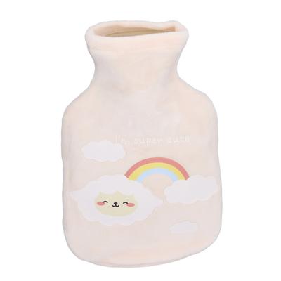 Hot Water Bottle 350ml Easy  Safe Stopper Natural Rubber Good Sealing Performance Hot Water
