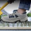 Labor Insurance Shoes Men's Summer Breathable Deodorant Wear-resistant Shoes Anti-smashing and Anti-piercing Steel Head Shoes Tooling Shoes