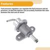 UXCELL Fuel Pressure Regulator for Honda Accord 1992-1993 No.16740P14A00 Metal 1 Pc