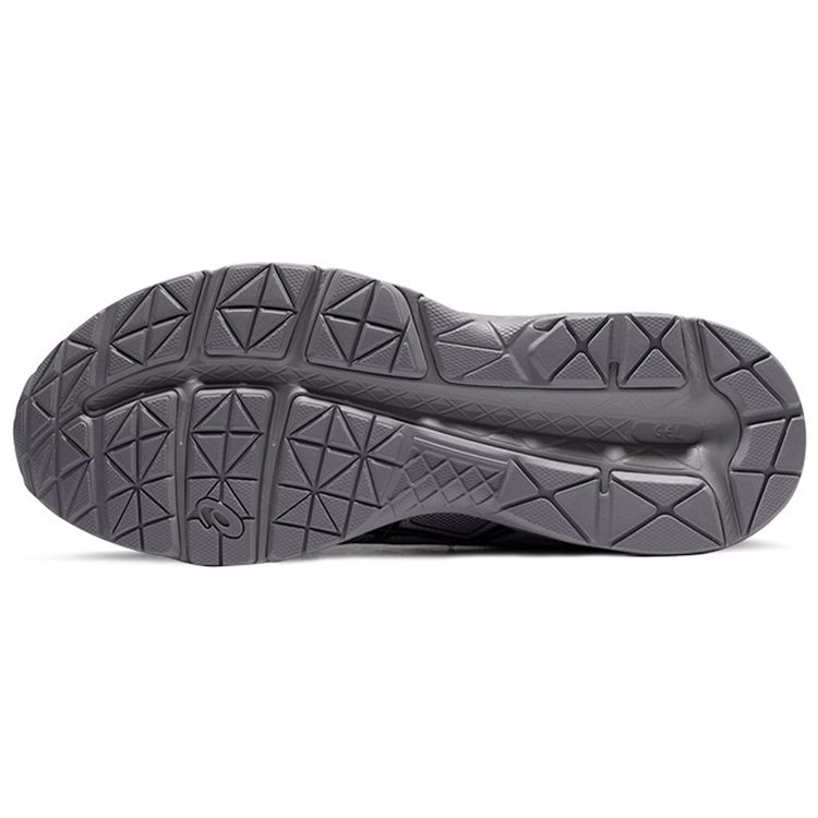 Asics Gel-Contend 4 Comfortable Fashion Fabric Synthetic Leather Durable Lightweight Low-Top Casual Running Shoes Men Sneaker Gray Black T8D4Q-032
