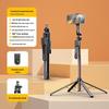 Bluetooth Aluminum Alloy Selfie Stick and Stabilizer with Universal Phone Stand