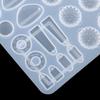 Silicone Earring Pendant Jewelry Mold Resin Casting Mould Tool Diy Epoxy Making
