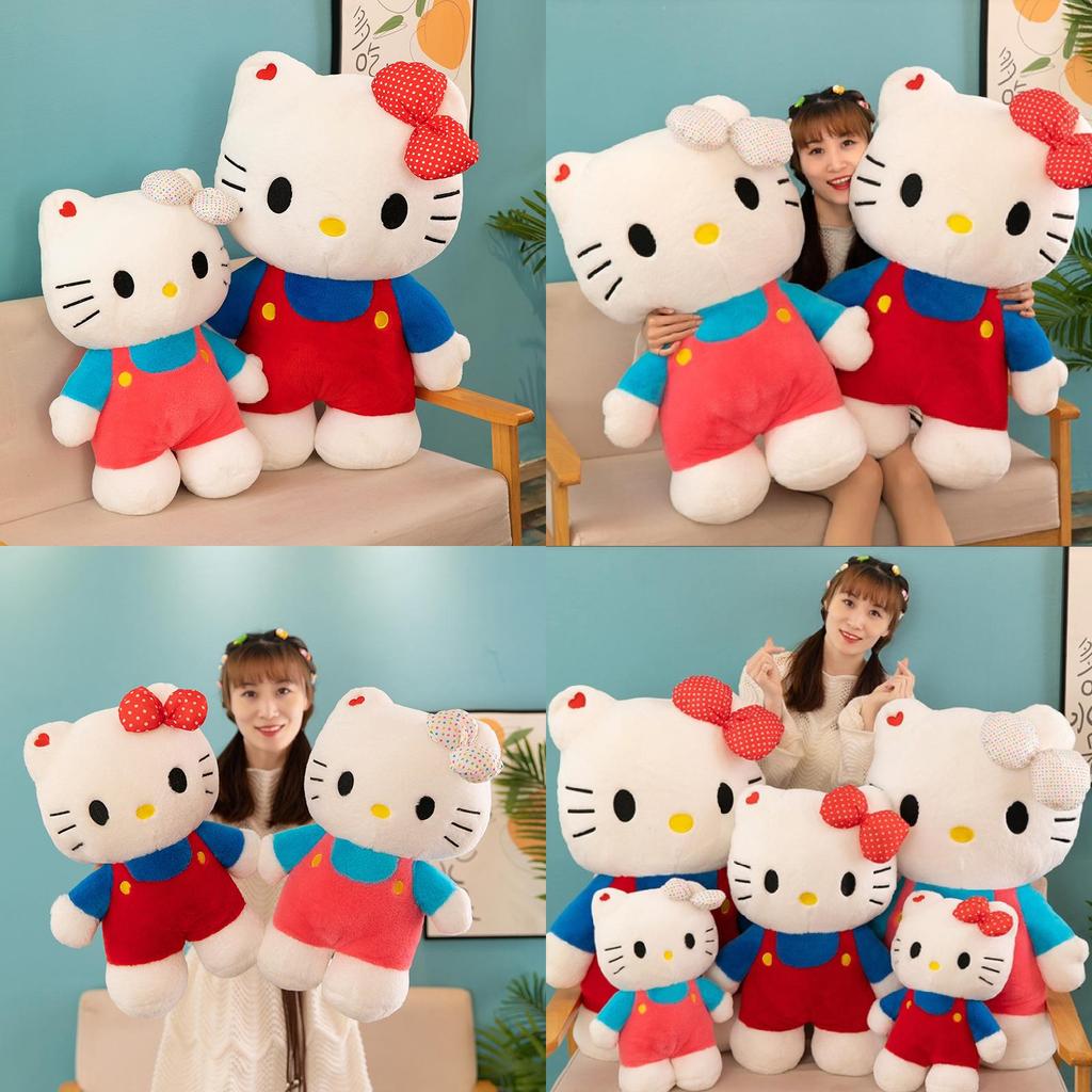 Adorable Kt Cat Plush Toy Cute Hello Kitty Stuffed Animal Doll For Girls In Pink 40cm To 80cm Sizes