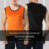 Men's Round Neck Thickened Double-Sided Velvet Vest for Autumn and Winter - Warm Base Layer