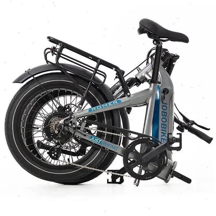 JOBOBIKE Romer - Vélo Électrique Pliable - Bafang Motor 250W - Batterie 48V 15Ah 25 Km/h Shimano - 7 Speed Frein À Disque