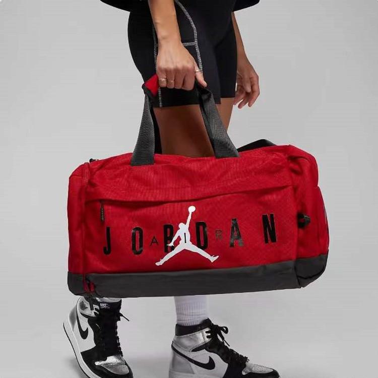 New Jordan Polyester Luggage Bag Travel Bag Unisex Red FD7040-687