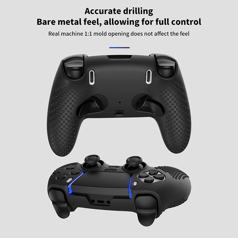 Silicone Protective Case Protector Shell For Ps5 Game Accessories Shockproof Anti-Drop Cover