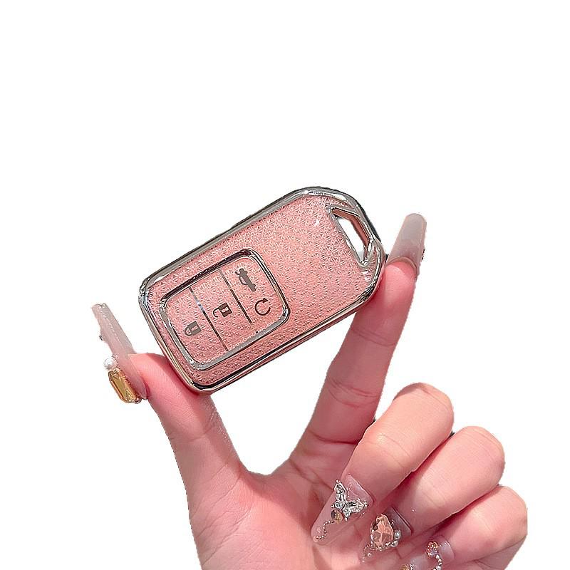 Compatible Key Cover for 10th Gen Civic, Accord, Crown, CR-V, Vezel, Hao Ying, Fit, and More