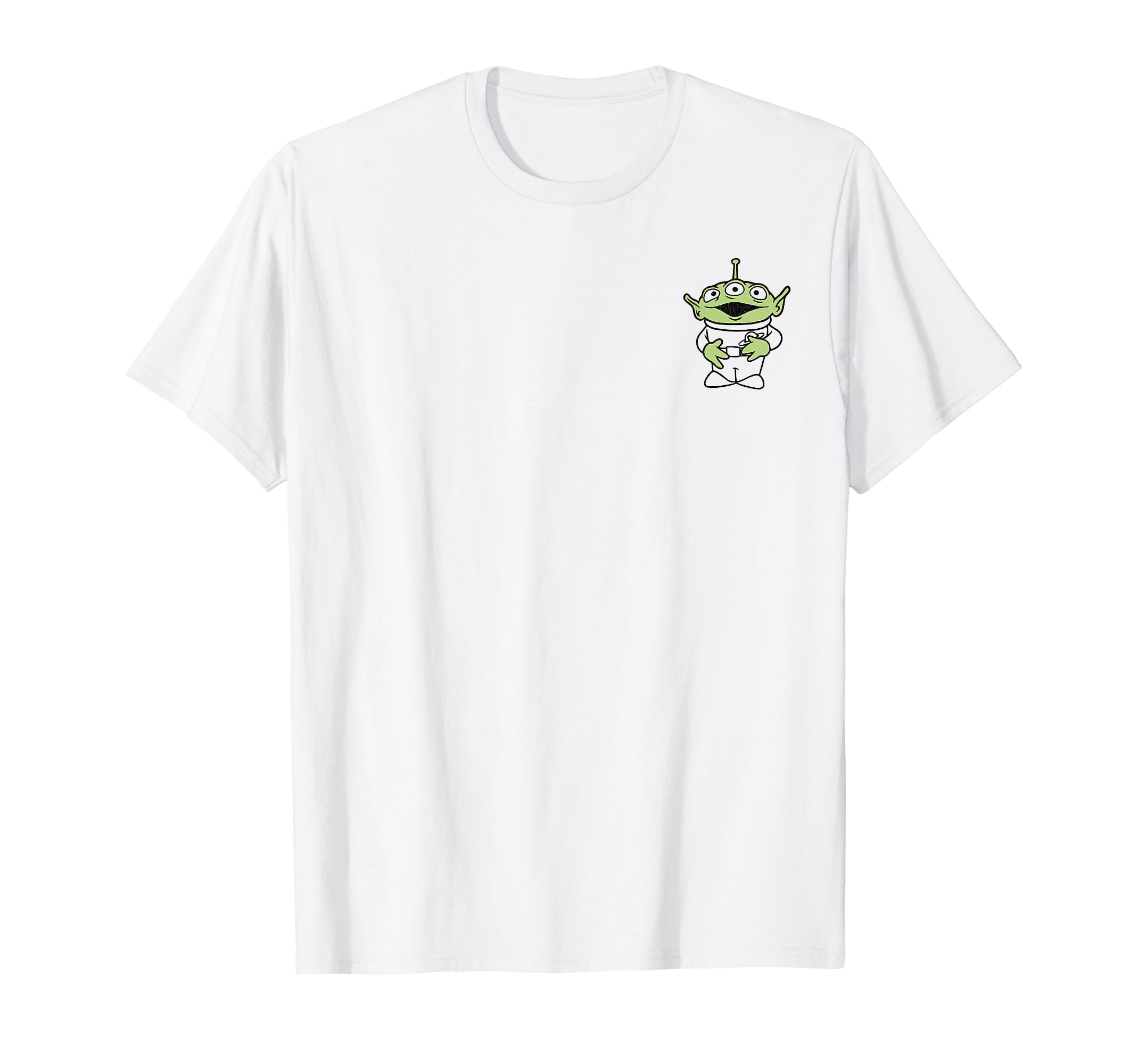 

Disney Pixar Toy Story Dancing Pizza Planet Alien Pocket T-Shirt