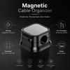 Magnetic Cable Clip Winder Holder Adhesive Wire Keeper Cord Cable Organizer USB Charging Cables Winder for Office Desktop Home