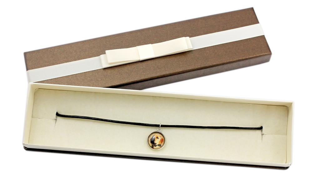 Bullmastiff – Necklace in a box, elegant decoration | Art-Dog