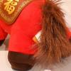 Horse Plush Doll Lucky Horse Year of The Horse Mascot Ornament Festival Auspicious New Year Celebration Gift