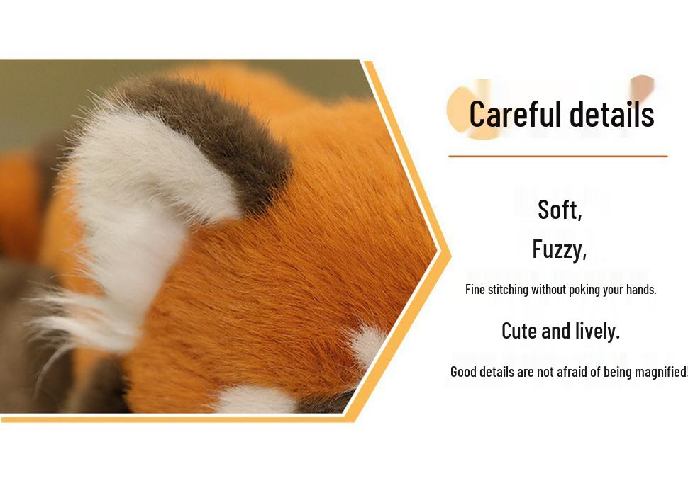 European Mink Velvet Panda Plush Toy - Cute Lying Panda Qizai Doll Figure