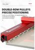 Multi-functional Aluminum Alloy Tile and Glass Push Cutter with Roller Blade
