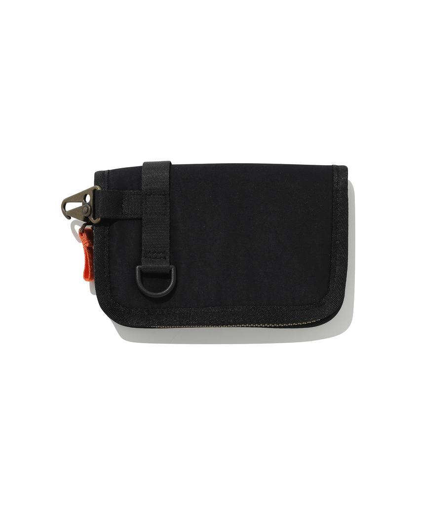 Covernat Vintage Nylon Card Wallet Black