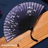 Vintage Style Folding Fan Tassel Elegent Female Fan Classical Dance Fan  Home Decoration