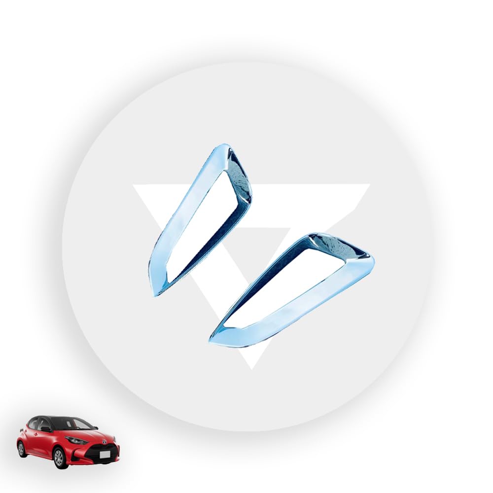 KUTOOK Новая Yaris Серия Yaris Серия 10 Детали Аксессуары Индивидуальная Накладка на Задний Противотуманный Фонарь Накладка на Задний Бампер