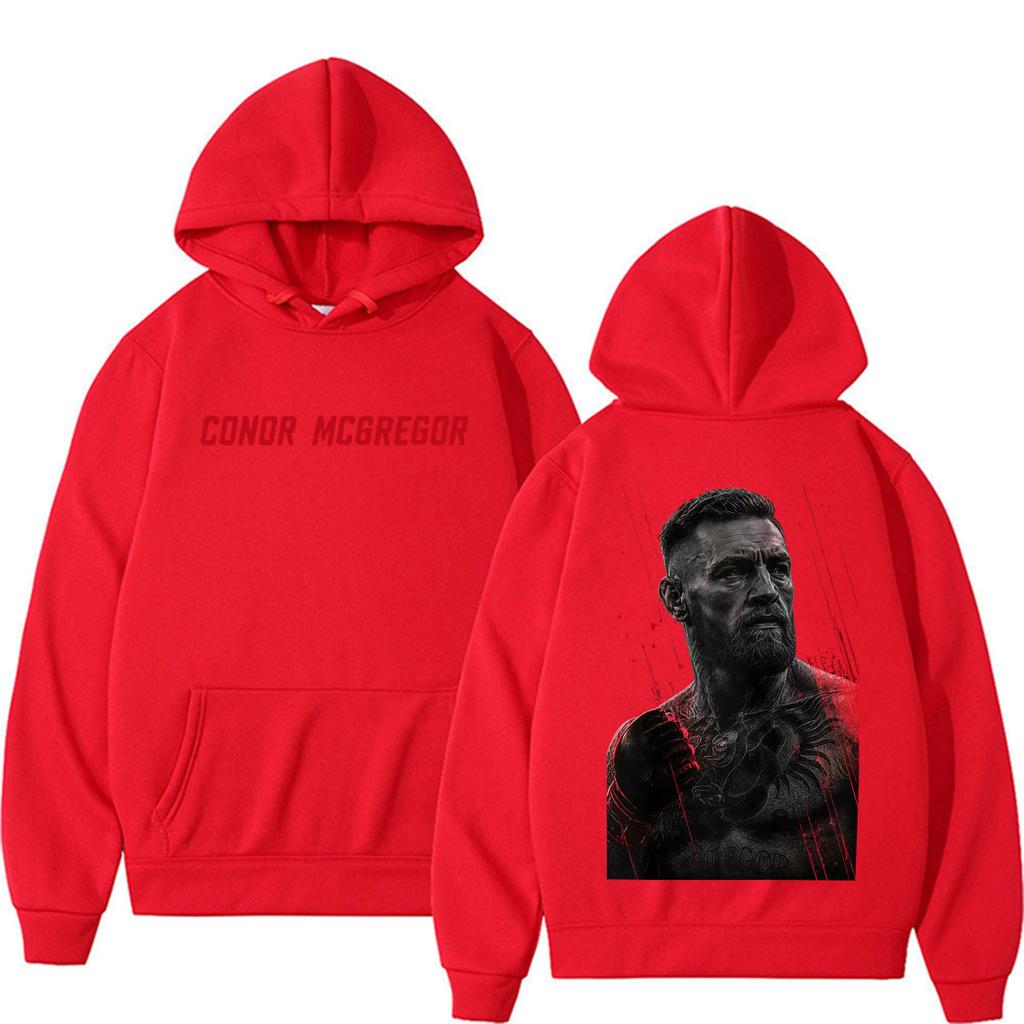 The Notorious Conor McGregor Vintage Hoodies Unisex Fashion Violence Aesthetic Sweatshirts High Quality Fleece Casual Hoodie